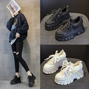 厚底 スニーカー レディース ローカット 厚手 春 カジュアル 裏起毛 ストリートコーデ ダッドスニーカー スポーツシューズ 7cm きれいめ 身長アップ 靴 おしゃれ 細身 スニーカーレディース