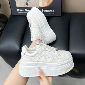 厚底 スニーカー レディース ローカット 厚手 白 カジュアル 身長アップ 学生 ストリートコーデ 秋冬 8cm きれいめ 靴 おしゃれ 細身 スニーカーレディース 歩きやすい ブランド 韓国 軽量 ダ