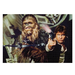 �e�����[(Tenyo) ���{�� 1000�s�[�X �W�O�\�[�p�Y�� �X�^�[�E�H�[�Y Han SoloChewbacca (51x73.5cm) W-1000-694 �̂�t�� �w���t�� �T�[�r�X�J�[�h�t��