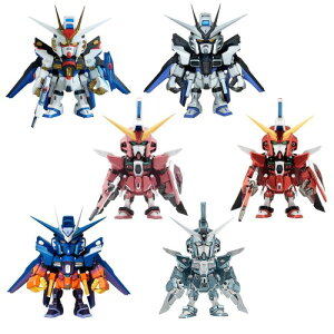 [�o���_�C(BANDAI)] QMSV mini STRIKE FREEDOM GUNDAM INFINITE JUSTICE GUNDAM(1BOX8����) �Ώ۔N�� 15�ˈȏ� ���܂����� �@����m�K���_��