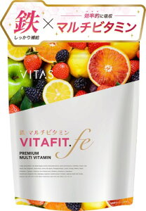 VITAS�i�o�C�^�X�j VITA FIT.fe �r�^�t�B�b�g �S �t�_ �S�� �u�h�E��q�G�L�X �����ׂ̈̃}���`�r�^�~�� �T�v�� 120�� 1��4�� 30���� 12��ނ̉h�{�@�\�H�i���{��