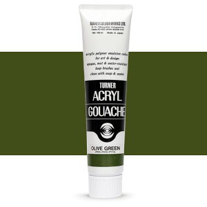 �^�[�i�[�F��(Turner Color) �A�N�����K�b�V�� �I���[�u�O���[�� AG100046 100ml