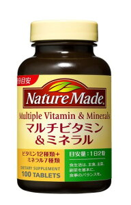 NATUREMADE(�l�C�`���[���C�h) ��ː���}���`�r�^�~���~�l���� 100�� 50����