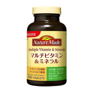 NATUREMADE(�l�C�`���[���C�h) ��ː���}���`�r�^�~���~�l���� 200�� 100����