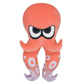 三英貿易 Splatoon (スプラトゥーン)3 ALL STAR COLLECTION タコ (M) レッド W20×D11×H42cm ぬいぐるみ SP40