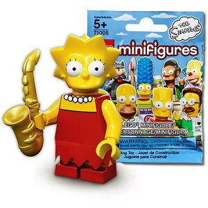 ���S�iLEGO�j �~�j�t�B�M���A �U�E�V���v�\���Y �V���[�Y1 ���T�E�V���v�\���bLEGO Minifigures The Simpsons Series1 Lisa Simpson 71005-4