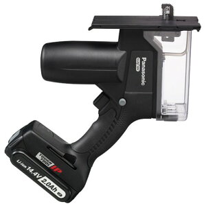 �p�i�\�j�b�N(Panasonic) �[�d�p���J�b�^�[ 14.4V 2.0Ah�d�r�p�b�N×1��/�[�d��/�P�[�X�t �f���A�� (14.4V/18V�Ή�) IP5X �؍H15mm�E�΍p30mm�ؒf EZ45A3LF1F-B �u���b�N