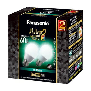 �p�i�\�j�b�N �p���b�N LED�d�� �������a26mm �v���~�AX �d��60�`���� �����F����(7.3W) ��ʓd�� ��ԑS�̂��Ƃ炷�^�C�v (�S�����^�C�v) 2���� �����Ή� LDA7NDGSZ62TAN