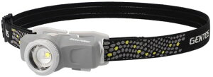 GENTOS(�W�F���g�X) LED �w�b�h���C�g ���邳200���[����/���p�_��7.5����/�ϐo/�ϐ� �P3�`�d�r1�{�g�p �R���p�N�g�w�b�h���C�g CP-131D