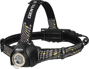 GENTOS(�W�F���g�X) LED �w�b�h���C�g USB�[�d�� ���邳720���[����/���p�_��6.5����/�㕔�F���� ��p�[�d�r�g�p �w�b�h�x�C�_�[ HV-1000R