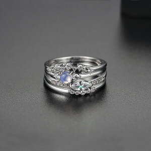 リング キュービックジルコニア 4点セット 真鍮 シルバー 11号 14号 16号 18号 大人気 おしゃれ 可愛い かわいい きれいめ 1点ずつ利用可