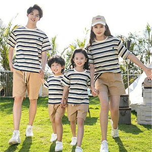 親子 ペアルック tシャツ 夏服 親子コーデ 赤ちゃん 親子ペアtシャツ 半袖 コーデ 夏 tシャツ 家族 お揃い tシャツ ブランド 大人 子供 お揃い 3人 親子 おそろい プレゼント 男の子 可愛い 女