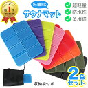 【899円 選べる2色セット 収納袋付】サウナマット サウナシート ヨガマット ミニ クッションマット クッションシート 折り畳み 折りたたみ クッション レジャーシート ピクニック アウトドア サウナ用 岩盤浴 サウナグッズ 整う ととのう サ活 温泉 サ道 サウニスト