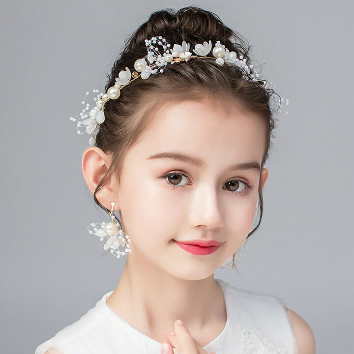 93%OFF!】 子供 ヘッドドレス 女の子 髪飾り 花冠 ヘアアクセサリー パーティー フラワーガール ヘッドバンド イヤークリップ 結婚式 発表会 撮影 ギフト プレセント レインボー ヘッドドレス 髪飾り 子供 ミニティアラ 七五三 パーティー