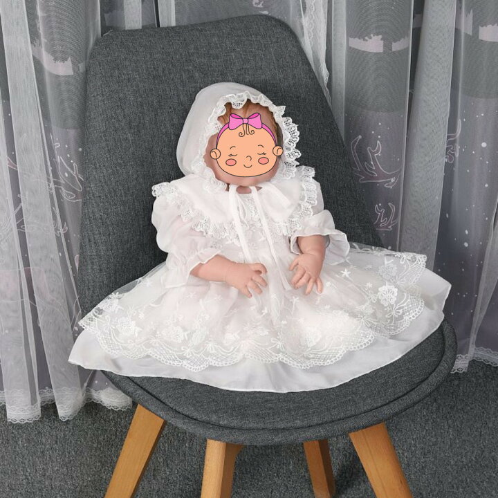 楽天市場】ベビードレス セレモニードレス 女の子 長袖 結婚式 