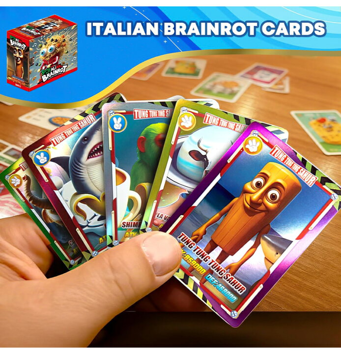 楽天市場】イタリアンブレインロット カードゲーム Italian brainrot 