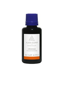 オーラソーマ カラーエッセンス 4番 オレンジ (30ml) レインボーカラーズ aura-soma