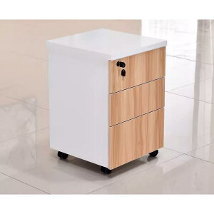 RAINBOWJAPAN(レインボージャパン)HDG-GG-402-VL キャビネット デスクワゴン 鍵付きキャビネット キャスター付き 3段オールロック 大容量対応