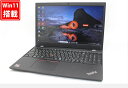 送料無料 あす楽対応 即日発送 良品 フルHD 15.6インチ Lenovo ThinkPad L15 Gen1 Windows11 AMD Ryzen 5 PRO 4650U 16GB 爆速NVMe式新品256GB-SSD カメラ 無線Wi-Fi6 Office付 Win11【ノートパソコン 中古パソコン 中古PC】（Windows10も対応可能 Win10）