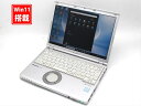 中古 フルHD 12.1インチ Panasonic Let's note CF-SZ6Z16VS Windows11 七世代Core i7-7600u 16GB 爆速512GB-SSD カメラ 無線 Office付き Win11【中古ノートパソコン 中古パソコン 中古PC】送料無料 あす楽対応 即日発送（Windows10も対応可能 Win10）
