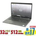美品 フルHD 14インチ DELL Latitude 5400 / Windows11/ 第8世代Core i7-8665u/ 32GBメモリー [16GBも選択可]/ 爆速NVMe 新品512GB-SSD [256GBも選択可]/ カメラ/ 無線/ Office付き/ Win11【中古ノートパソコン 中古パソコン 中古PC】税込送料無料 あす楽対応 即日発送