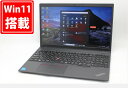 充放電回数12回 美品 フルHD 15.6インチ Lenovo ThinkPad L15 Gen4 Windows11 10コア 卓越性能 第13世代Core i5-1335U 16GB 爆速NVMe式512GB-SSD カメラ 無線Wi-Fi6 Office付き Win11【中古ノートパソコン 中古パソコン 中古PC】送料無料 あす楽対応 即日発送