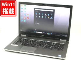 ゲーミングPC 美品 4K対応 17.3インチ DELL Precision 7740 Windows11/ 8コア 超高性能 Core i9-9880H /メモリ-32GB /爆速NVMe式1TB-SSD /NVIDIA Quadro RTX3000 /カメラ 無線Wi-Fi6 Office付き Win11 中古ノートパソコン 中古パソコン 中古PC 送料無料 あす楽対応 即日発送