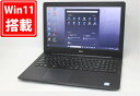 中古良品 15.6インチ DELL Latitude 3590 Windows11 高性能 第8世代Core i5-8250U 16GB 爆速NVMe式512GB-SSD Radeon 530 カメラ 無線 Office付き Win11【中古ノートパソコン 中古パソコン 中古PC】送料無料 あす楽対応 即日発送（Windows10も対応可能 Win10）