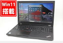 ゲーミングPC 中古良品 フルHD 15.6インチ Lenovo ThinkPad P53 Windows11 超高性能 第9世代Core i7-9850H 16GB 爆速NVMe式512GB-SSD NVIDIA Quadro T2000 カメラ 無線Wi-Fi6 Office付き Win11【中古ノートパソコン 中古パソコン 中古PC】送料無料 あす楽対応 即日発送