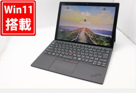 送料無料 あす楽対応 訳有 2K対応 タッチ 13インチ Lenovo ThinkPad X1 Tablet (3rd Gen 2018) Windows11 高性能 八世代Core i5-8250U 8GB 爆速NVMe式256GB-SSD カメラ LTE 無線 Office付 Win11【ノートパソコン 中古パソコン 中古PC】（Windows10も対応可能 Win10）