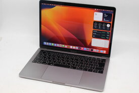 送料無料 あす楽対応 即日発送 中古 2K対応 13.3インチ Apple MacBook Pro A1989 Mid-2018 (Touch Bar) グレー macOS Ventura(正規版Windows11追加可能) 高性能 八世代Core i7-8559u 16GB 爆速NVMe式1TB-SSD カメラ 無線 リカバリ 【ノートパソコン 中古パソコン 中古PC】