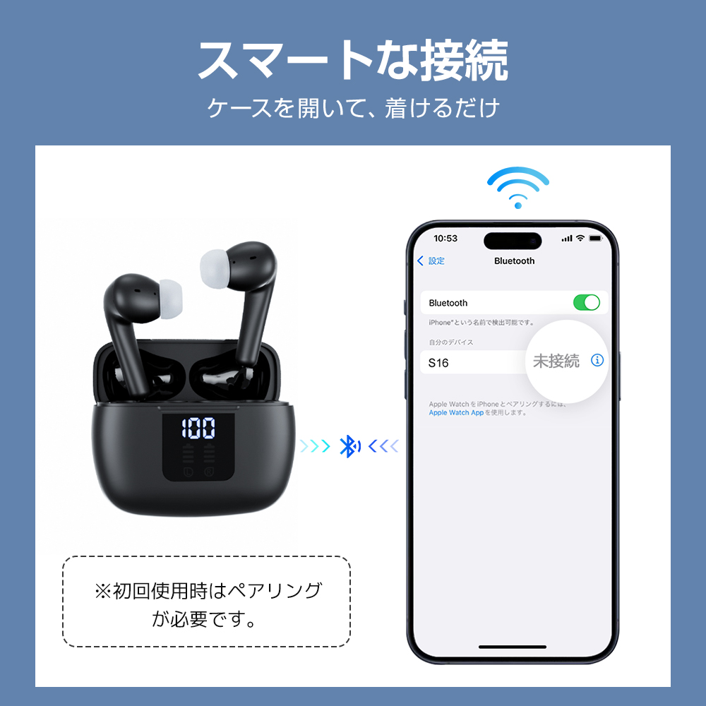 楽天市場】【赤字覚悟】2024最新 ワイヤレスイヤホン 小型 bluetooth