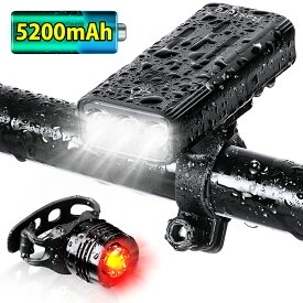 【激安2,952円〜クーポンで】 自転車 ライト LED 防水 USB充電式 自転車ライト 高輝度 モバイルバッテリー機能 マウンテンバイク ロードバイク クロスバイク 明るい サイクルライト 取り外し 停電対策 送料無料