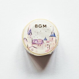 【BGM】マスキングテープ水彩の町・ヨーロッパの街　パープル