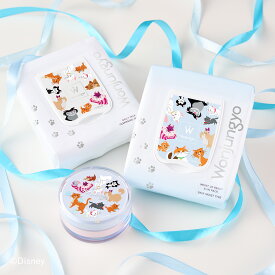 【公式】 Wonjungyo 【ウォンジョンヨ ディズニー 限定パッケージ】／フィクシングブラーパウダー D／モイストアップレディスキンパックDM D／デイリーミルククレンジングシート D