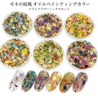 ネイル・レジン用 押し花 ドライフラワー 花びら 花材 小花 パーツ【モネの庭風 天然ドライフラワーミッ…