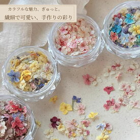ネイル・レジン用 押し花 ドライフラワー 花びら 花材 小花 パーツ【ミニ五弁花約50枚入り】CHUNHE天然 本物 押し花ネイル フラワーネイル ネイルアート用パーツレジン封入 UVレジン ジェルネイル ハンドメイド アクセサリー制作 DIY素材