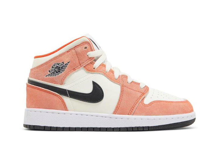 楽天市場】【返品 サイズ交換 OK】 NIKE GS AIR JORDAN 1 MID ORANGE  