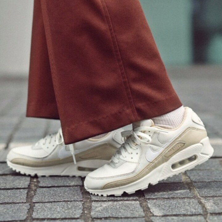 楽天市場】【返品 サイズ交換 OK】 NIKE WMNS AIR MAX 90 BEIGE WHITE  