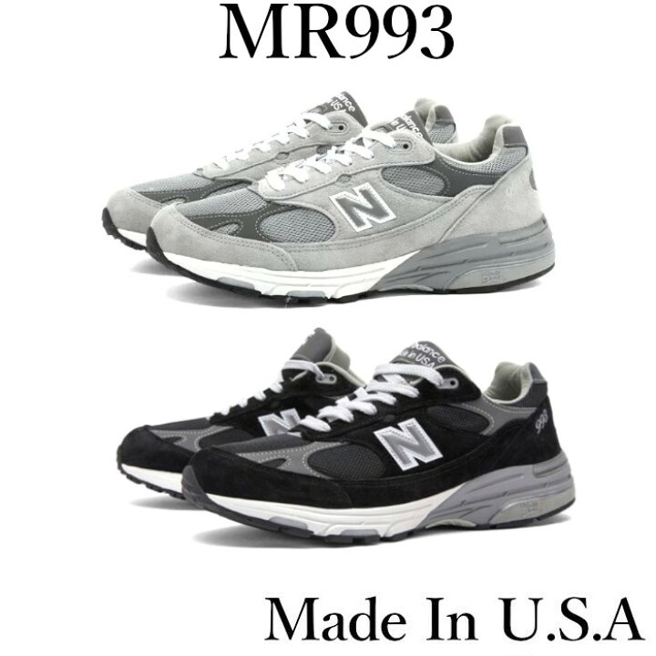 楽天市場】【返品 サイズ交換 OK】NEW BALANCE 993 GREY BLACK MADE IN 