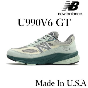 yԕi TCY OKzNEW BALANCE 990 V6 Community Mint MADE IN USA j[oX 990V6 R~jeB ~g U990GT6 Ch C AJ Y Xj[J[ CY D
