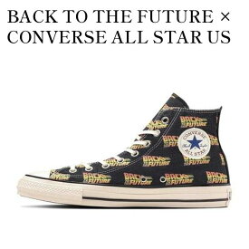【お取り寄せ商品】BACK TO THE FUTURE × CONVERSE ALL STAR US LG HI BLACK バックトゥザフューチャー × コンバース オールスター US LG ハイ ブラック 31312620 メンズ レディース 人気 おしゃれ