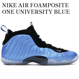 yCO 񂹏izNIKE AIR FOAMPOSITE ONE UNIVERSITY BLUE (GS) 644791-402 Y fB[X lC 