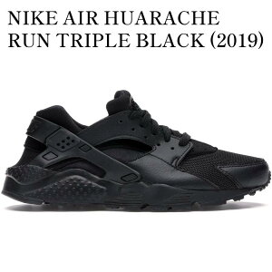 yCO 񂹏izNIKE AIR HUARACHE RUN TRIPLE BLACK (2019) (GS) 654275-016 Y fB[X lC 