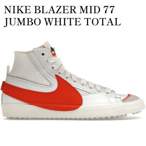�y�C�O���� �����񂹏��i�zNIKE BLAZER MID 77 JUMBO WHITE TOTAL ORANGE DH7690-100 �����Y ���f�B�[�X �l�C �������