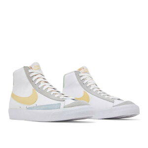 yCO 񂹏izNIKE BLAZER MID 77 VINTAGE WHITE LEMON WASH DC0959-100 Y fB[X lC 