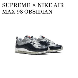 【お取り寄せ商品】SUPREME × NIKE AIR MAX 98 OBSIDIAN シュプリーム × ナイキ エアマックス 98 オブシディアン 844694-400 メンズ レディース 人気 おしゃれ