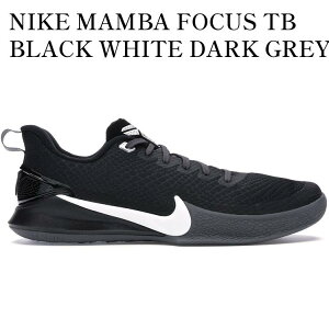 �y�C�O���� �����񂹏��i�zNIKE MAMBA FOCUS TB BLACK WHITE DARK GREY AT1214-001 �����Y ���f�B�[�X �l�C �������
