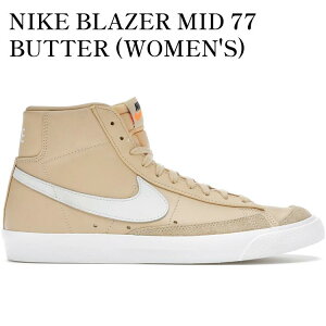 yCO 񂹏izNIKE BLAZER MID 77 BUTTER (WOMEN'S) CZ1055-700 Y fB[X lC 
