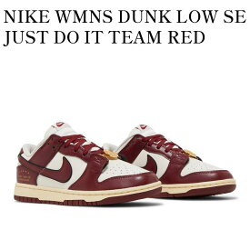 【お取り寄せ商品】NIKE WMNS DUNK LOW SE JUST DO IT TEAM RED ナイキ ウィメンズ ダンク ロー SE ジャスト ドゥ イット チームレッド DV1160-101